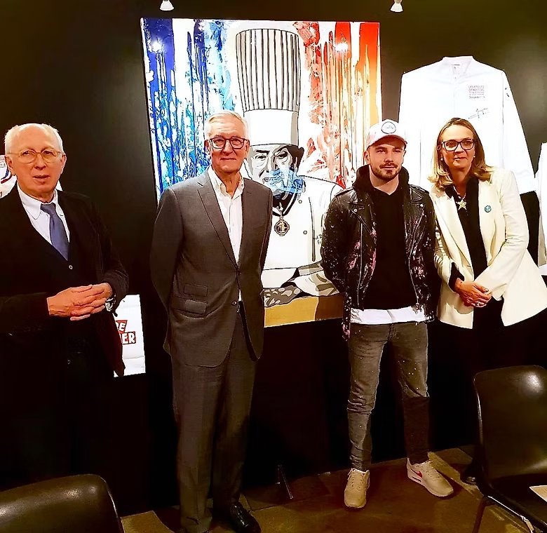 Présentation du portrait de Paul Bocuse