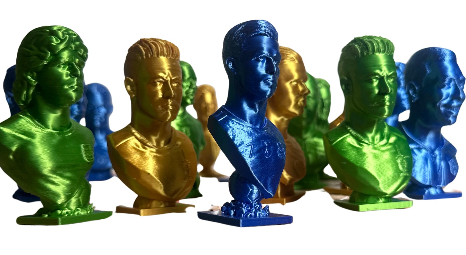 Les 8 figurines légendes — Mystery Box Coupe du Monde 2026, Zoulli Art × Collectif Sample