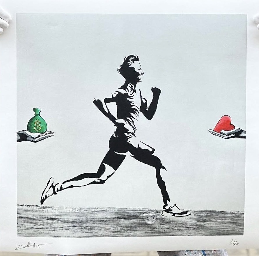 Litho signée et numérotée — lot Mystery Box Coupe du Monde 2026, Zoulli Art