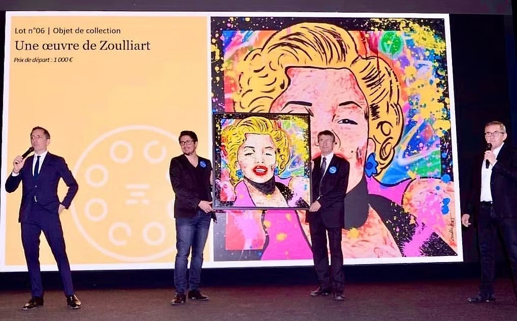 Vente aux enchères d'une œuvre Marilyn